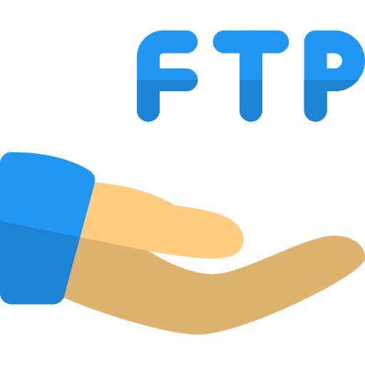 ftp Pixel Perfect Flat icono
