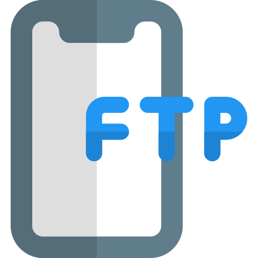 ftp Pixel Perfect Flat icono