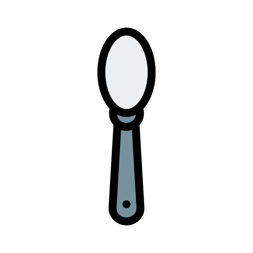 スプーン Generic Outline Color icon