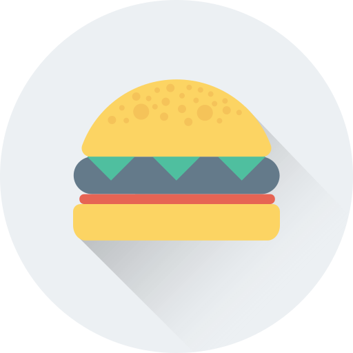 hamburger Generic Circular icon
