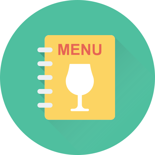 menu restauracji Generic Circular ikona