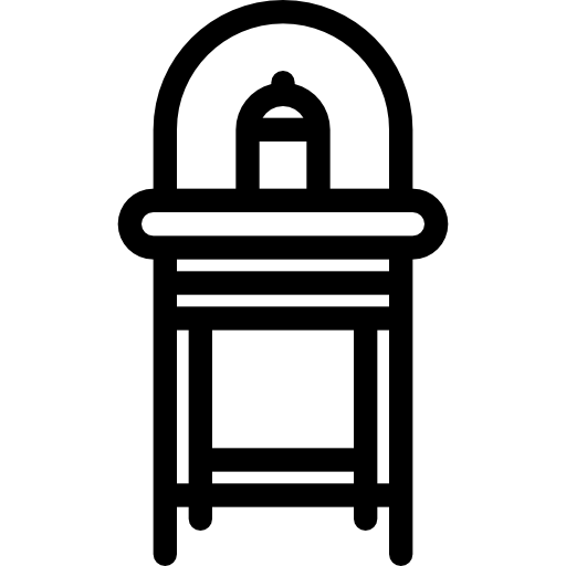 Chair Coloring Lineal icon