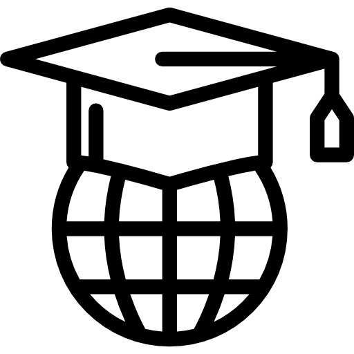 Online learning Coloring Lineal icon