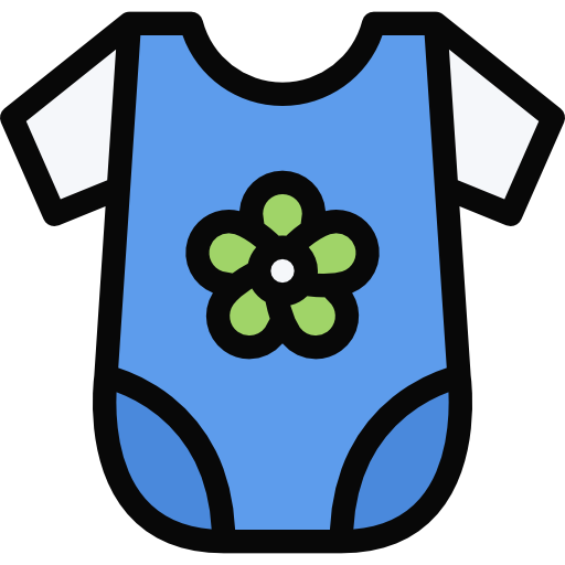 Bodysuit Coloring Color icon