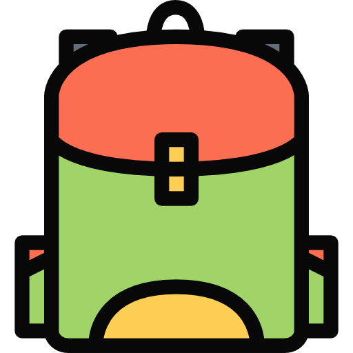 mochila Coloring Color icono