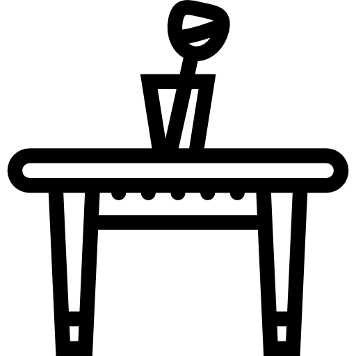 Dining room Coloring Lineal icon