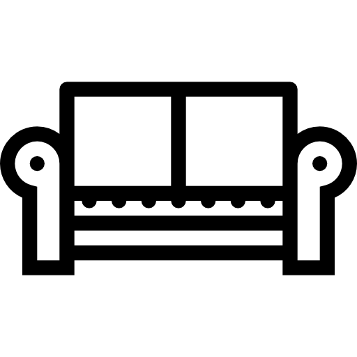 Sofa Coloring Lineal icon