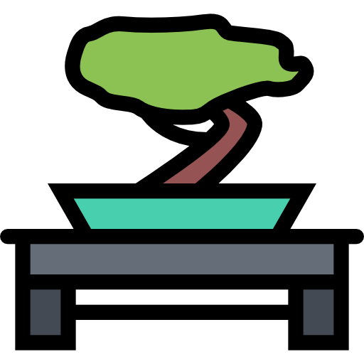 bonsai Coloring Color icon