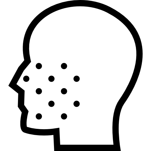 Pimples Coloring Lineal icon
