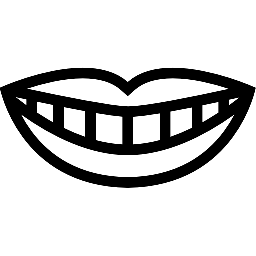 Smile Coloring Lineal icon