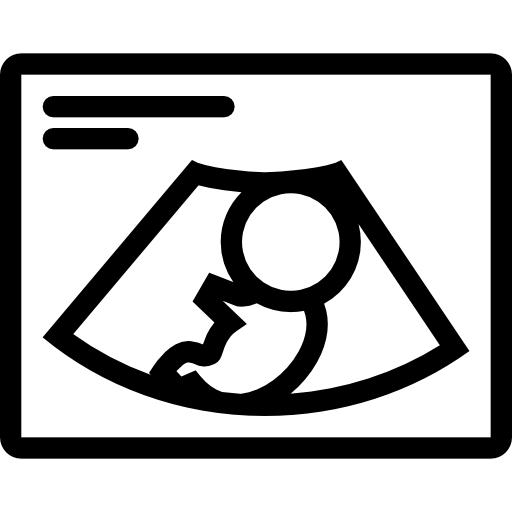 ultraschall Coloring Lineal icon
