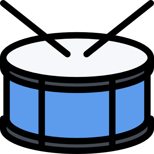 tambor Coloring Color icono