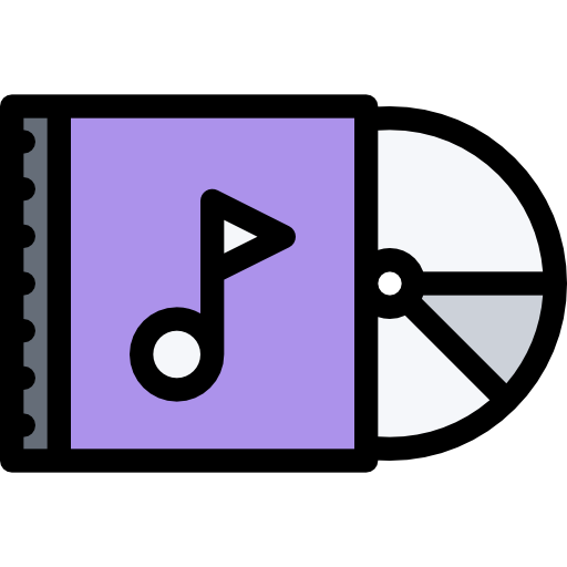 compact disc Coloring Color icon