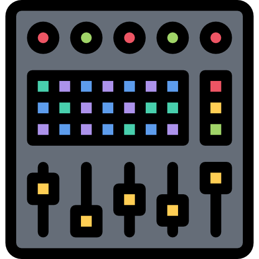 mixer Coloring Color Icône