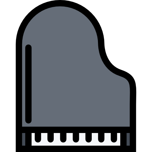 피아노 Coloring Color icon