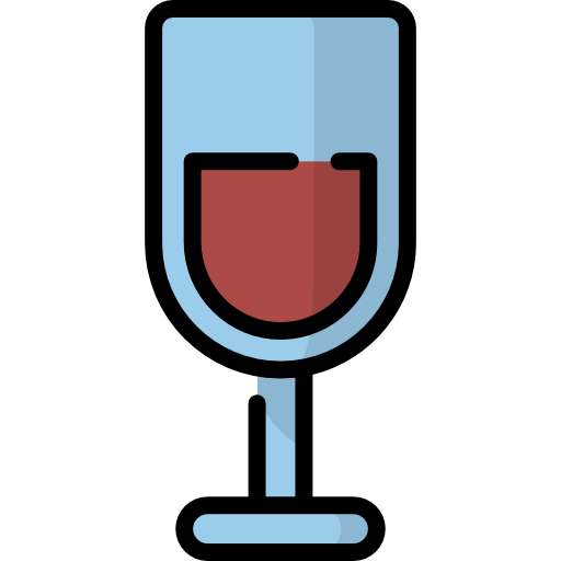 Бокал для вина Special Lineal color иконка