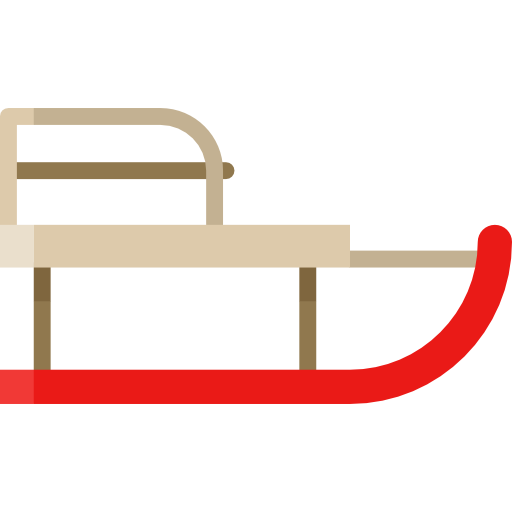 Sleigh Special Flat icon