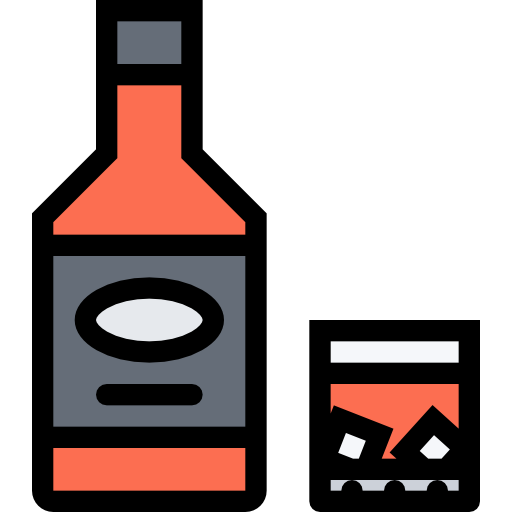 Whiskey Coloring Color icon