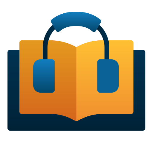 Audio book Andinur Flat Gradient icon