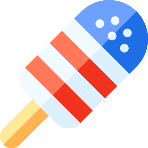 Палочка для мороженого Basic Rounded Flat иконка