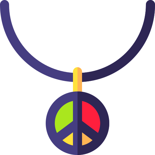 halskette Basic Rounded Flat icon