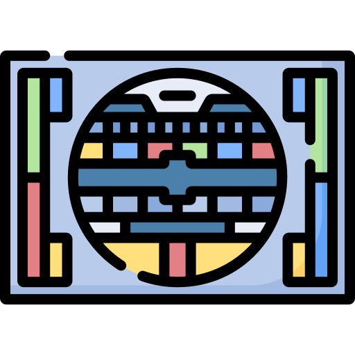 Test card Special Lineal color icon