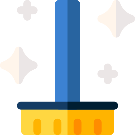 scopa Basic Rounded Flat icona