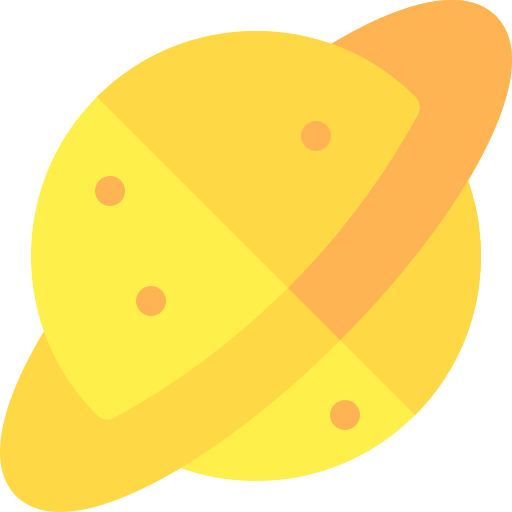saturn Basic Rounded Flat icon