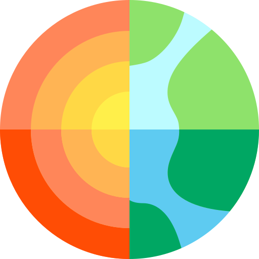 terra Basic Rounded Flat Ícone