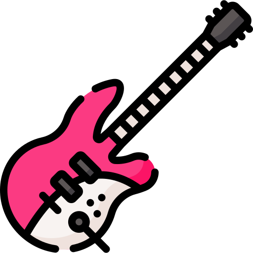 베이스 기타 Special Lineal color icon