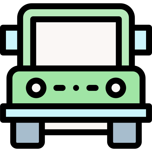 지프 Detailed Rounded Lineal color icon