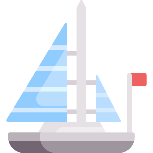 Sailboat Special Flat icon