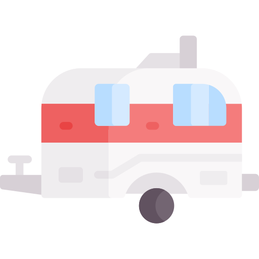 camper busje Special Flat icoon