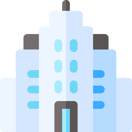 빌딩 Basic Rounded Flat icon