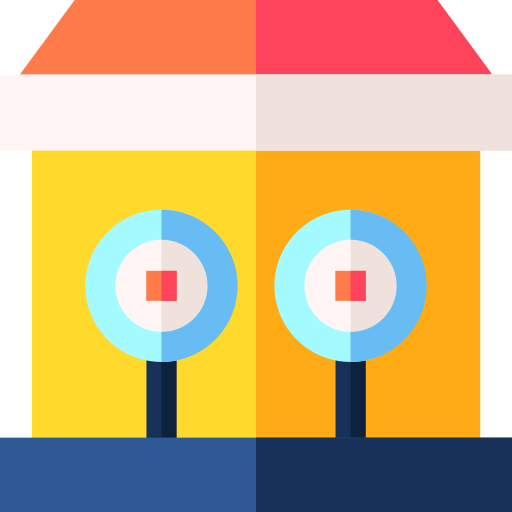 Bullseye Basic Straight Flat icon