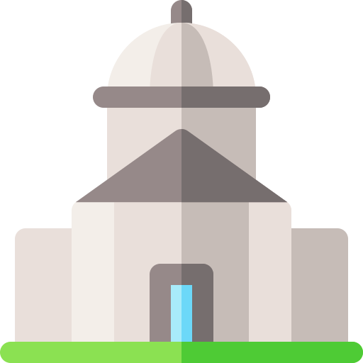 Town hall Basic Rounded Flat icon