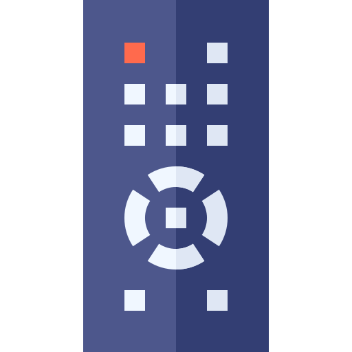 fernbedienung Basic Straight Flat icon