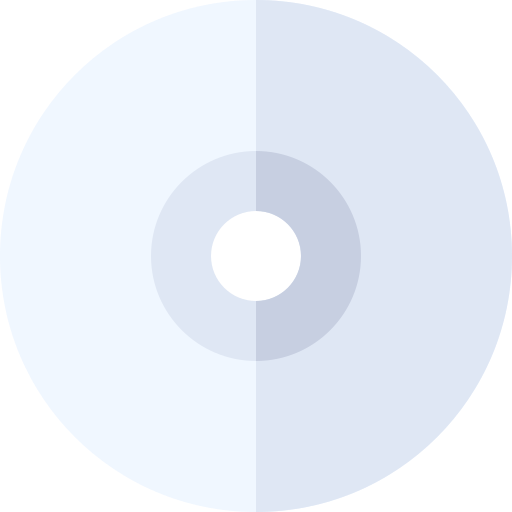 discos compactos Basic Straight Flat icono