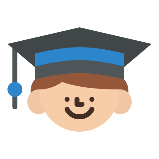 graduación Iconixar Flat icono