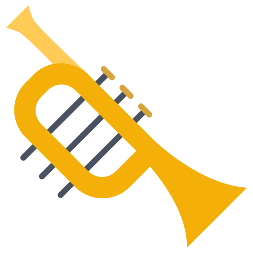 French horn Icongeek26 Flat icon