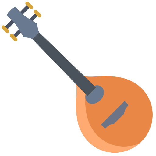 mandolina Icongeek26 Flat icono