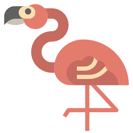 Flamingo Surang Flat icon