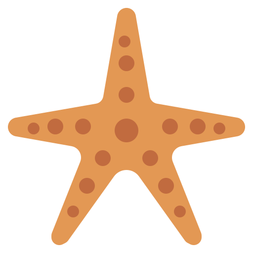 Starfish Surang Flat icon