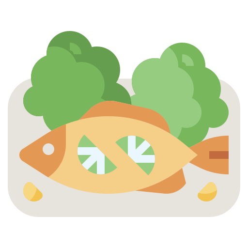 찐 생선 Surang Flat icon