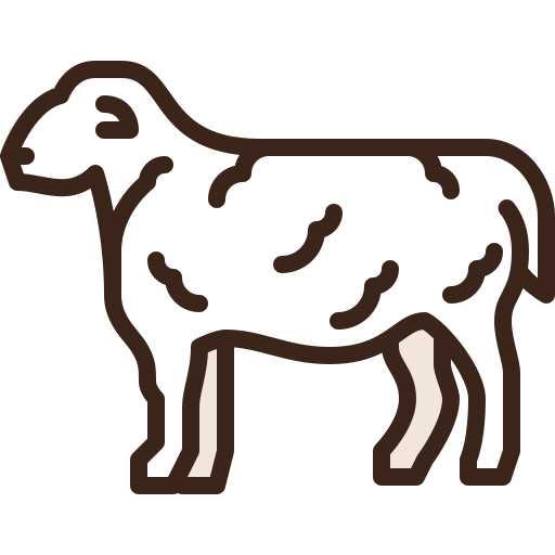 Sheep Berkahicon Lineal Color icon