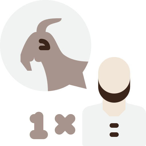 Goat Berkahicon Flat icon