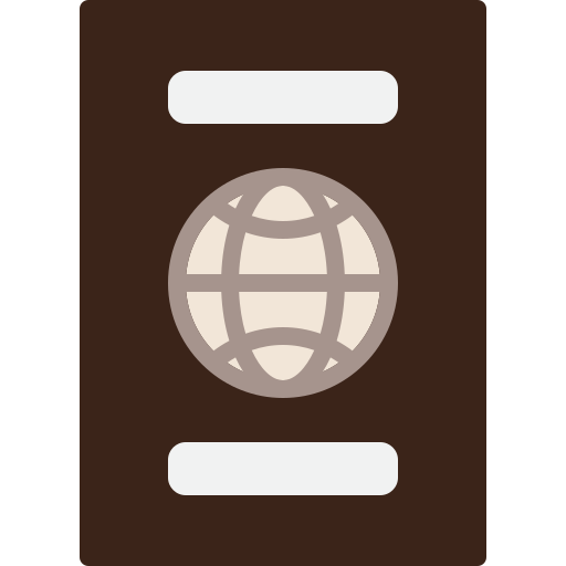 パスポート Berkahicon Flat icon