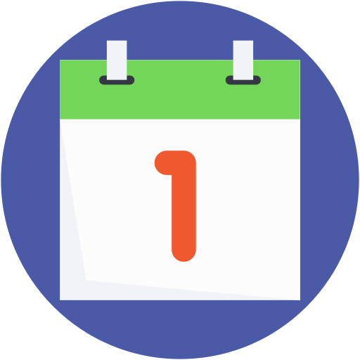 Calendar Generic Circular icon