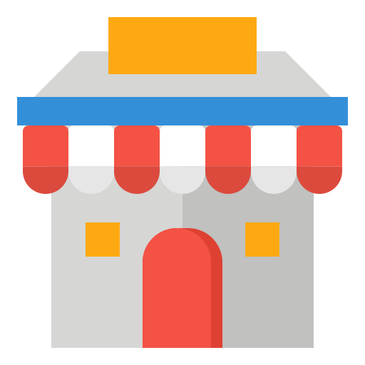 tienda Generic Flat icono