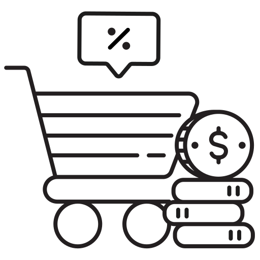 Cart Generic Thin Outline icon